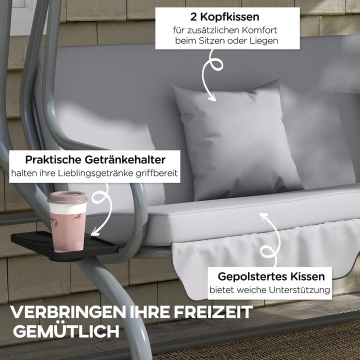 Produktbild Outsunny Hollywoodschaukel
