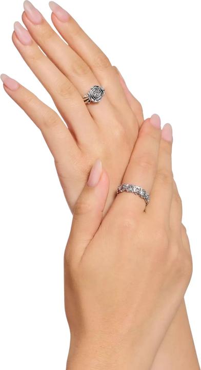 Produktbild Thomas Sabo Ring Midnight Rose Silber (54, 925 Silber)