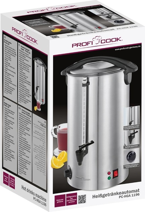 Actual product image Proficook Hot beverage dispenser