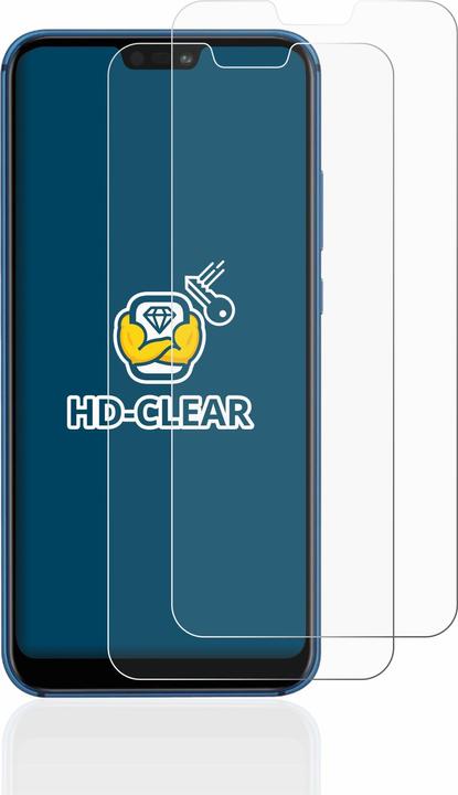 Actual product image BROTECT Screen Protector Clear (2 Piece, Huawei P20 Lite)