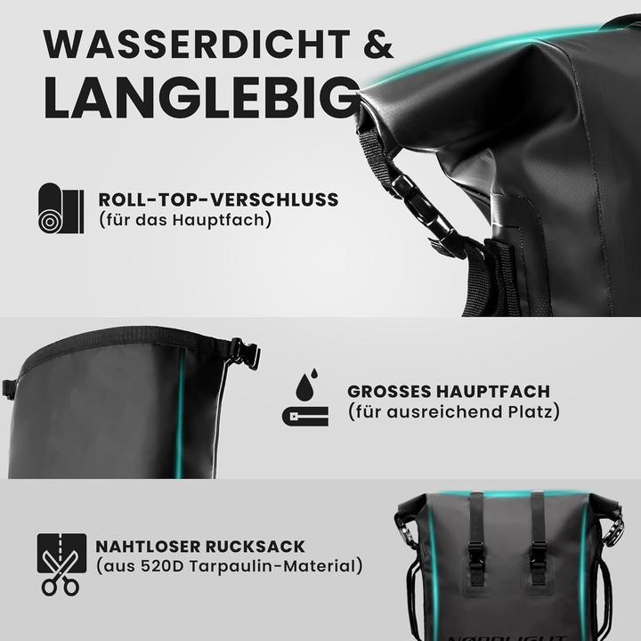 Produktbild Nordlight Wasserdichter Rucksack (35 l)