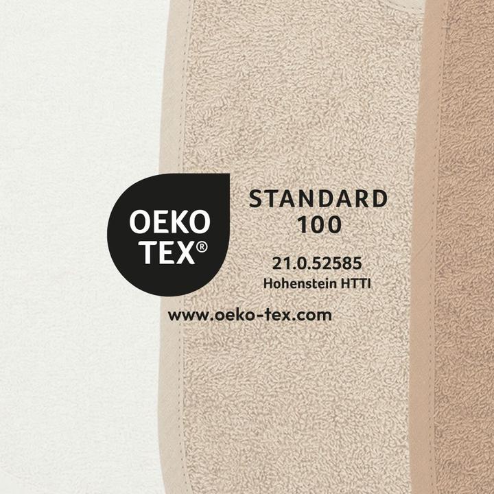 Actual product image Meyco Bib 3P bads. met klittenb. offw/sand/toffee