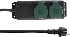 Image du produit REV Multiprise IP44 double 1,4m (2x, CEE 7/3, 1.40 m)