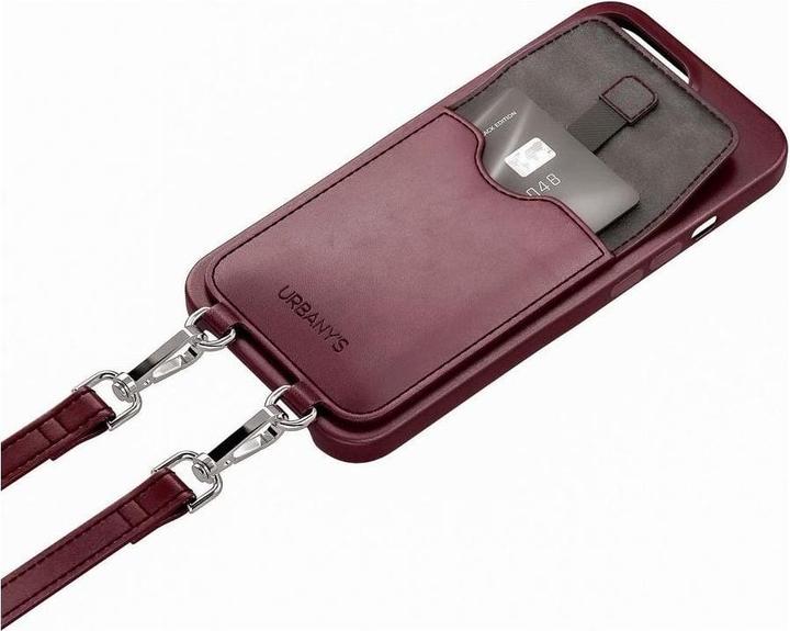 Produktbild Urbany's Necklace Case Handykette+ iPhone 16 Pro Max Red