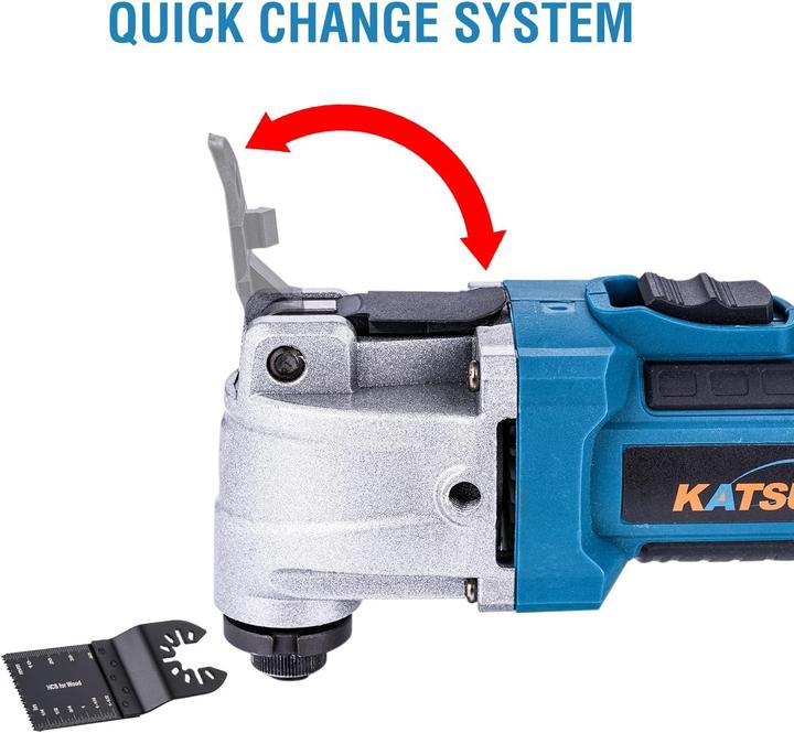 Actual product image Katsu Tools Akku Multifunktionswerkzeug