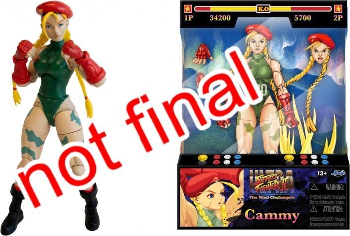 Image du produit Jada Street Fighter II Cammy 6" Figure