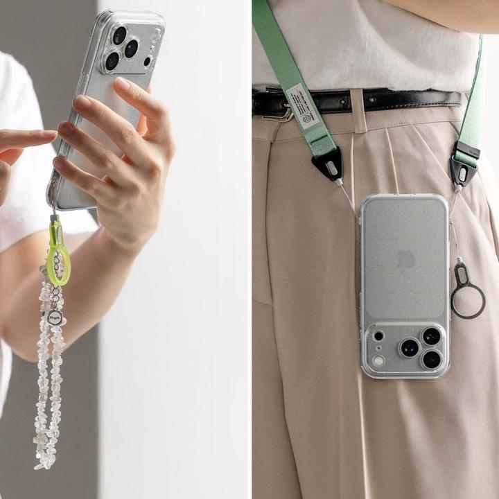 Actual product image Ringke Air Case für iPhone 17 Pro Max – Klar und Glitzer (Apple iPhone 17 Pro Max)