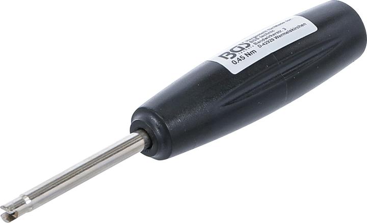 BGS Drehmomentschrauber für Ventil-Einsätze 0,45 Nm (0.45 Nm)