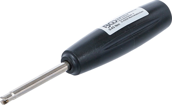Image du produit BGS Tournevis dynamométrique pour inserts de valves 0,45 Nm