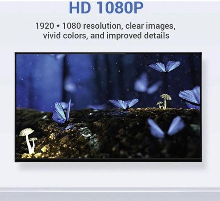 Immagine prodotto Vention Adattatore DVI (24 + 1) maschio a HDMI femmina - nero (DVI, 3.28 cm)