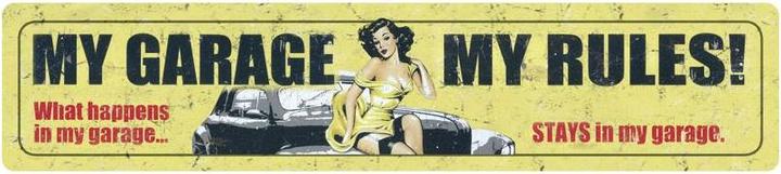 Actual product image Puag My Garage, my Rules (46 x 10 cm)