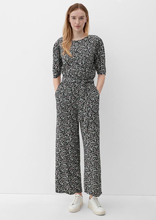 Produktbild s.Oliver Overall Jumpsuit mit Allover-Muster (38)