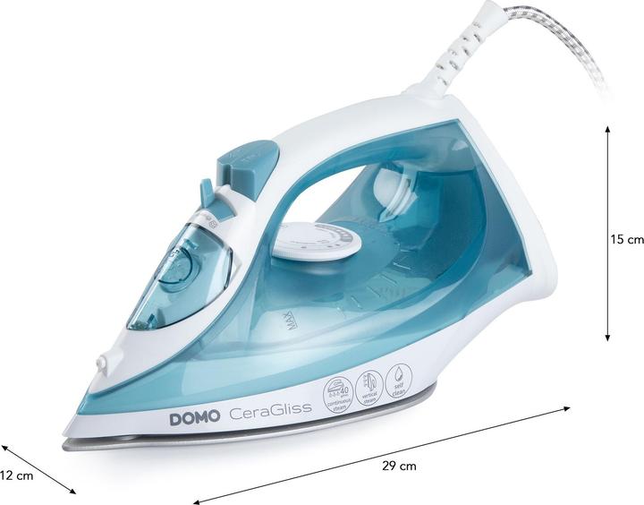 Productafbeelding Domo DAMPFBÜGELEISEN 40 G/MIN DO7060S Dampfbügeleisen (2000 W)