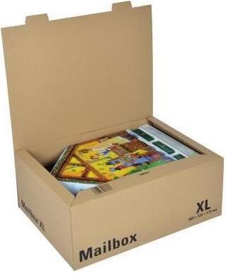 Produktbild Colompac Versandkarton Mailbox Typbezeichnung: XL Innenmasse: 46 x 17,5 x 33,5 cm (B x H x (46.5 x 19.5 x 35 cm, 1 x)