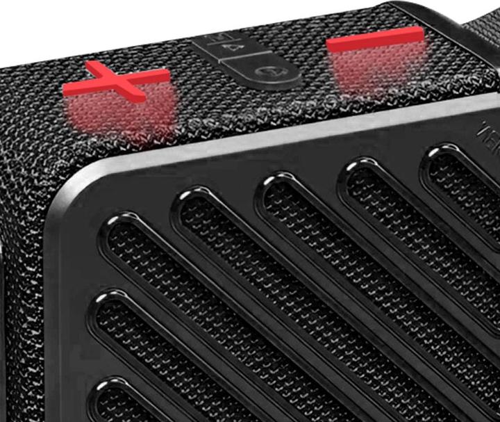 Image du produit Wekome D50 Pop Digital Series – Tragbarer kabelloser Bluetooth-Lautsprecher V5.2 (Schwarz) (2.50 h)