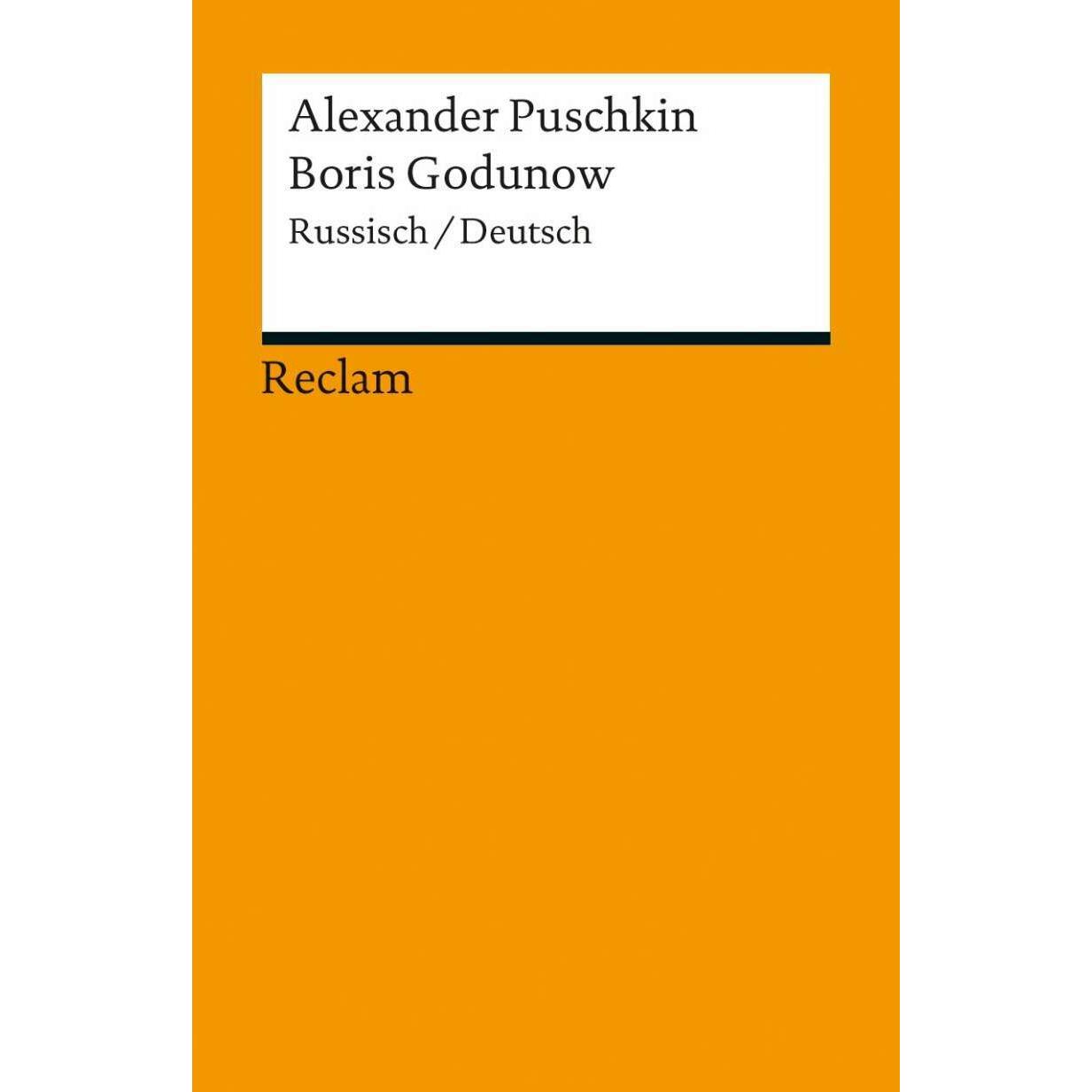 Boris Godunow, Belletristik von Alexander Puschkin