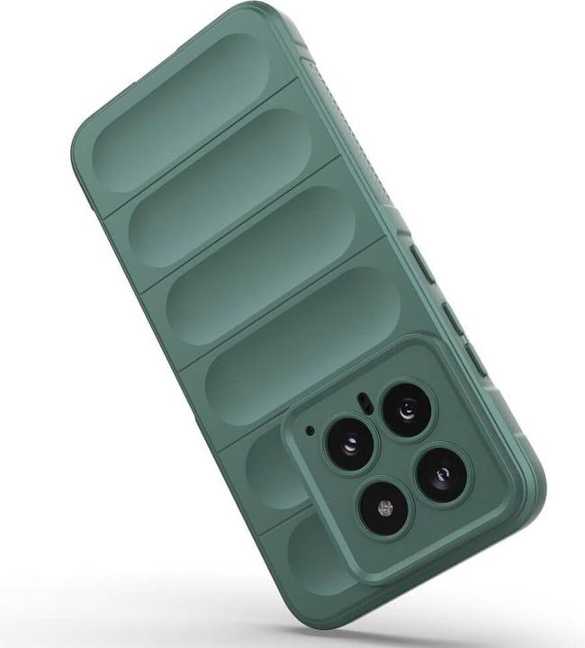Actual product image Cover-Discount Xiaomi 14 - Rugged Protective Cover green (Xiaomi 14)