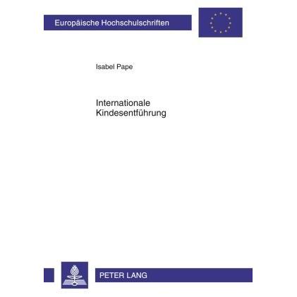 Thumbnail - Internationale Kindesentführung, Fachbücher von Isabel Pape