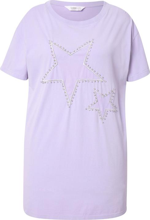 Produktbild Angel of Style T-Shirt, Boxy Fit, Sterne auf Mesh (44)