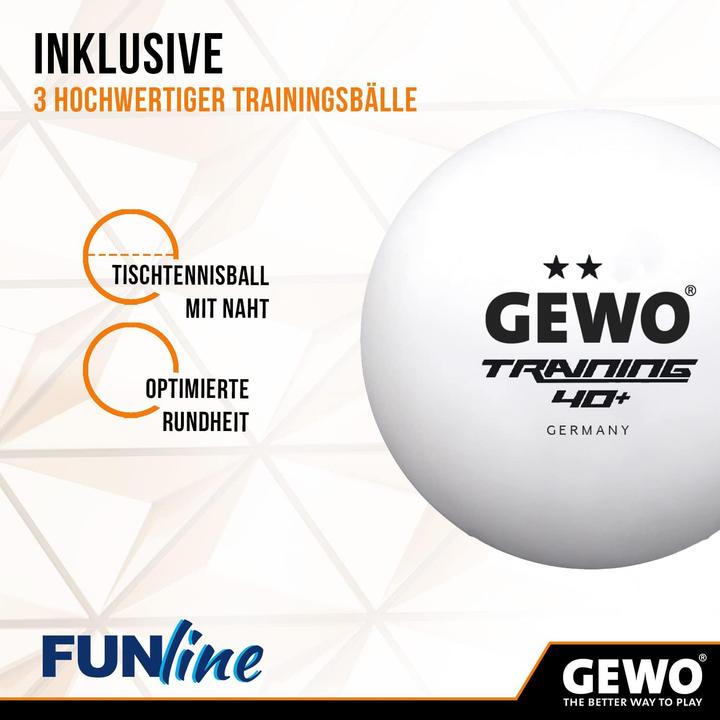 Image du produit Gewo Set de ping-pong Double Fun