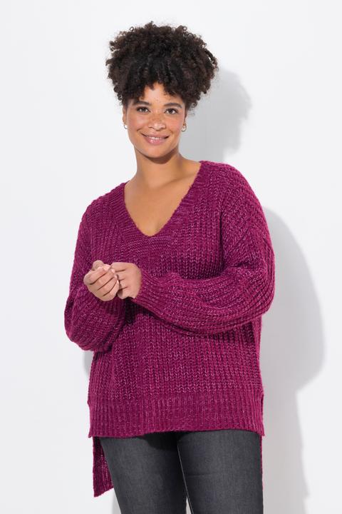 Immagine prodotto Janet & Joyce Pullover, oversized, V-Ausschnitt (42, 44)