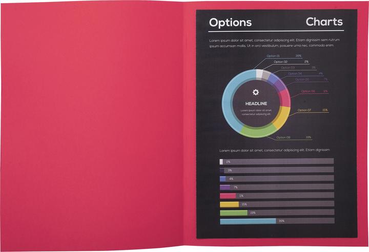 Actual product image Exacompta Collection folders - File covers (A4, 10 x)