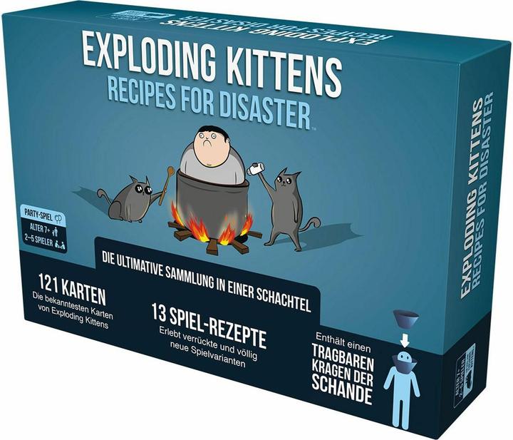 Produktbild Asmodée Exploding Kittens: Recipes for Disaster (Deutsch)