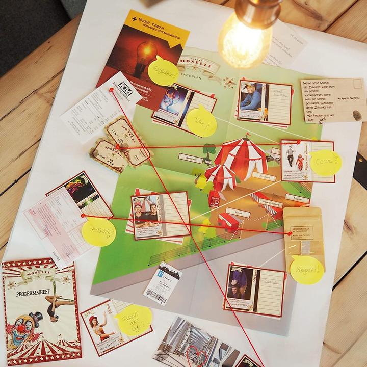 Actual product image Hidden Games Case 4 - A tightrope act (German)
