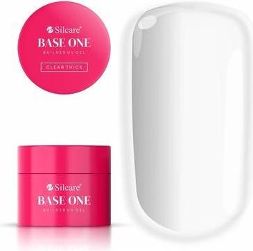Silcare Base One Builder Gel Clear Thick 50g