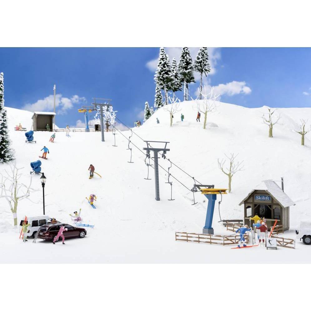 Faller Schlepplift mit Kiosk