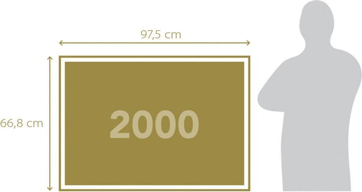 Image du produit Clementoni Puzzle Le paradis sur terre, 2000. (2000 pièces)