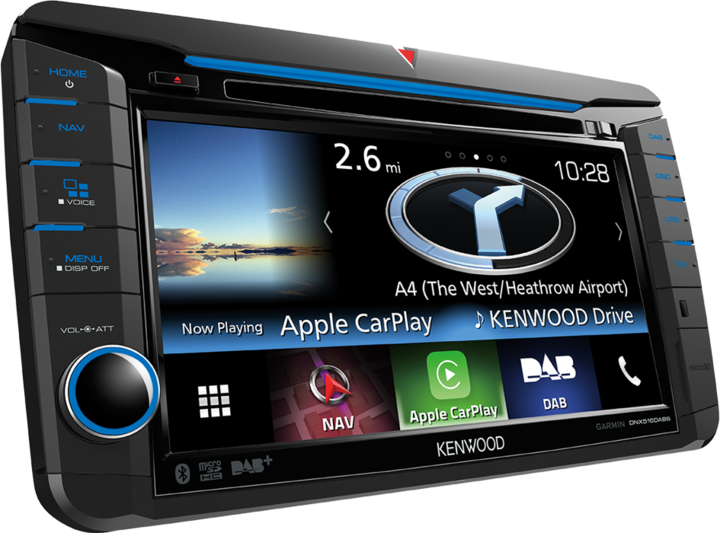 Produktbild Kenwood Corp. DNX516DABS ohne DAB-Antenne (Apple Carplay, Android Auto)