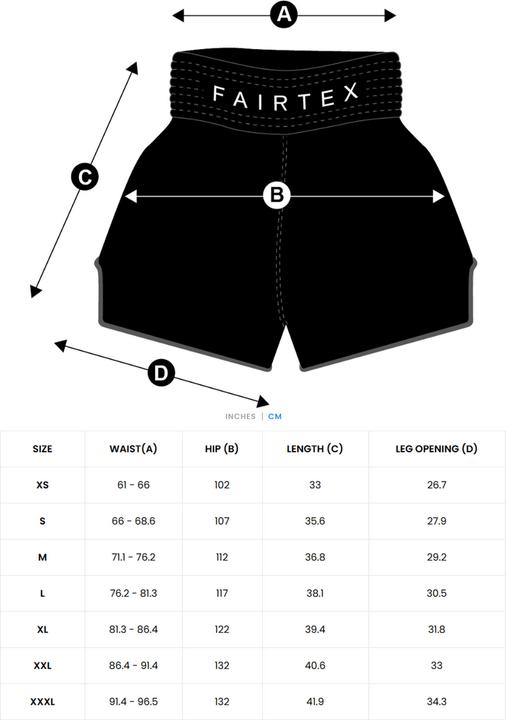 Produktbild Fairtex Muay Thai Shorts Clubber (XL, XXL)
