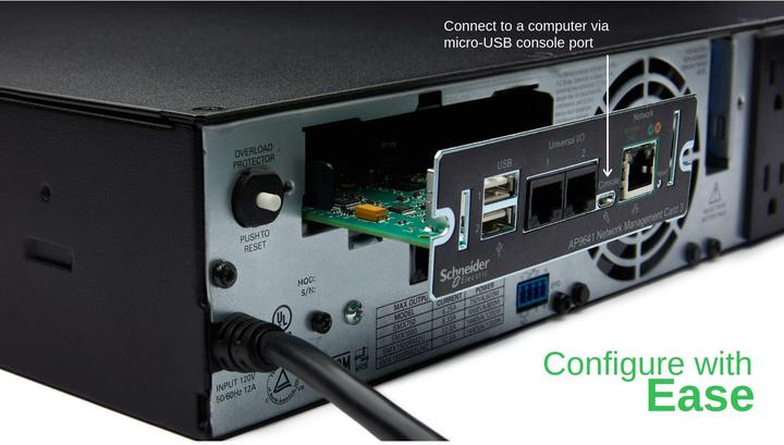 Actual product image APC UPS Network Management Card 3 (Environmental Monitoring) AP9641