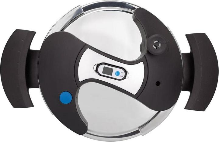 Productafbeelding MPM SMILE MGS-07 Greitpuodis 7 l (22 cm, Snelkookpan, Roestvrij staal)