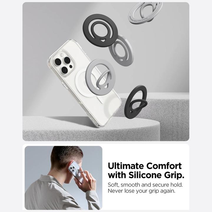 Actual product image Spigen O-Mag | Dual pop (MagFit) OM105 MagSafe Accessory