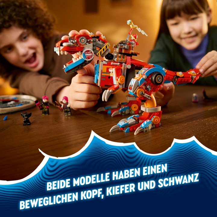 Produktbild LEGO Coopers Dino-Mech C-Rex (71484, LEGO Dreamzzz)
