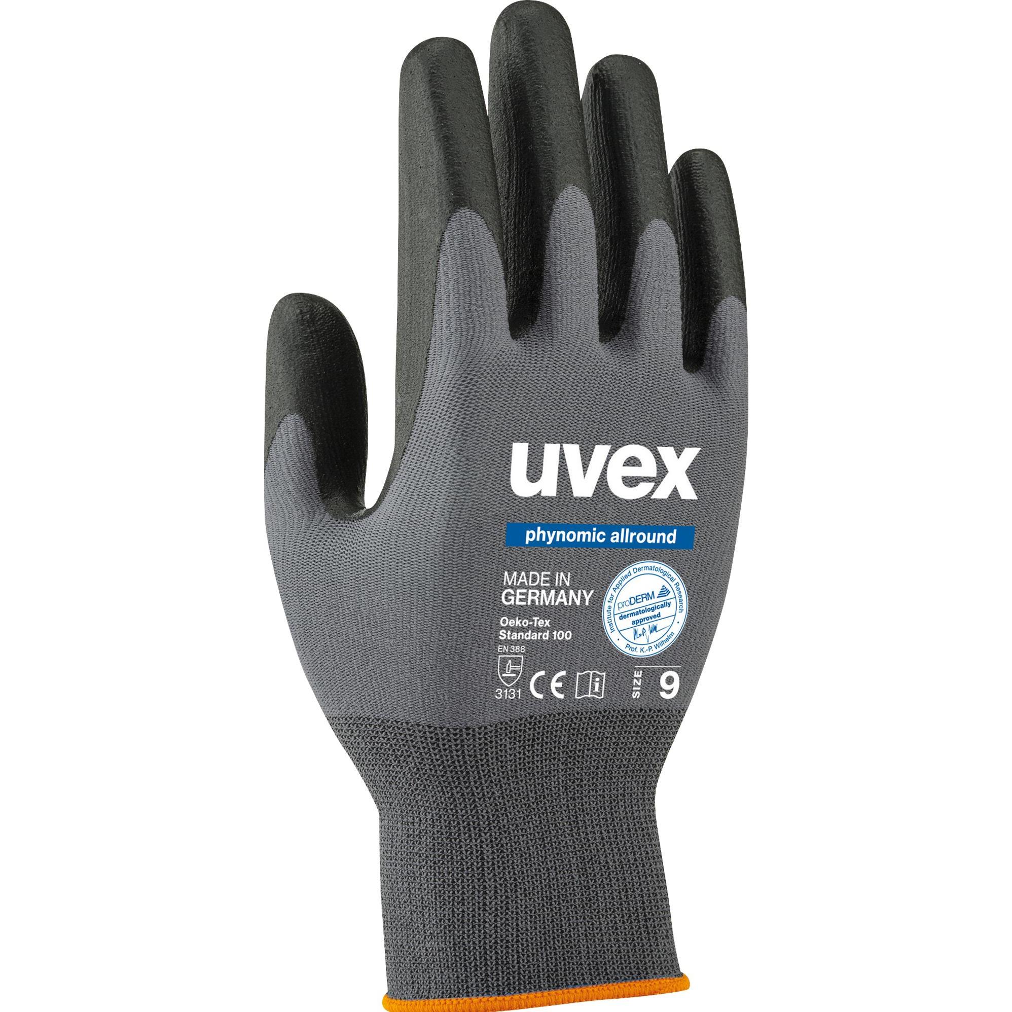 Uvex, Schutzhandschuhe, Phynomic allround (9, L)