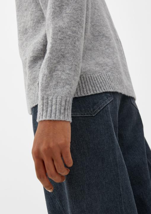 Produktbild s.Oliver Strickjacke Strickjacke mit Layering-Detail (L)