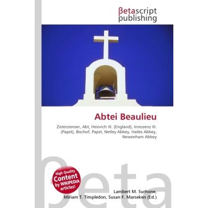 Abtei Beaulieu, Sachbücher