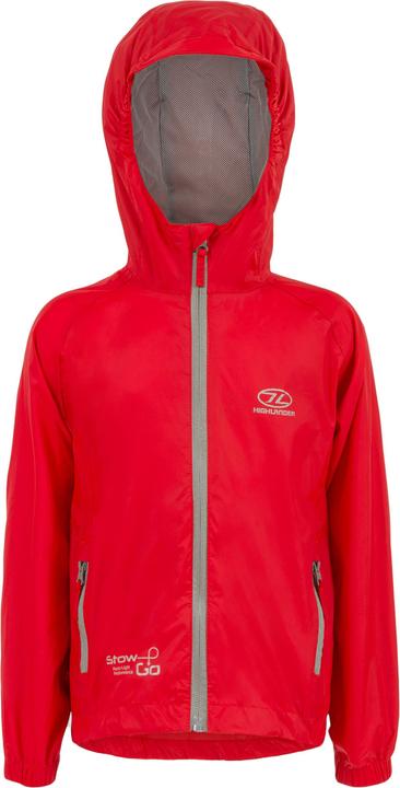 Immagine prodotto Highlander Stow & Go Kids Red Pky Jkt - 11/12 (11XL, 12XL)