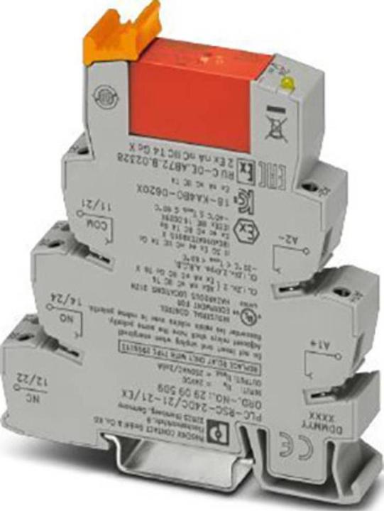 Immagine prodotto Phoenix Contact PLC-RSC- 24DC/21-21/EX Modulo relè Tensione nominale: 24 V/DC Corrente di commutazione (max.): 6...
