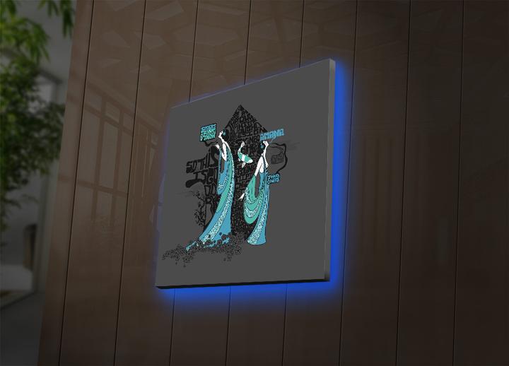 Actual product image Wallxpert Kataleya (40 x 40 cm)