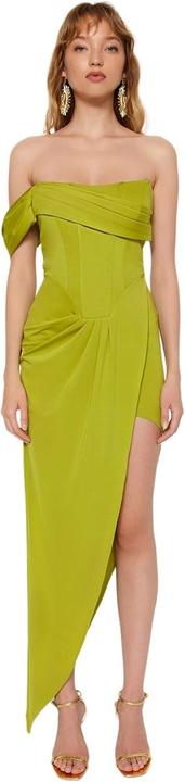 Actual product image Shift Tailored Knit Evening Dress (34)