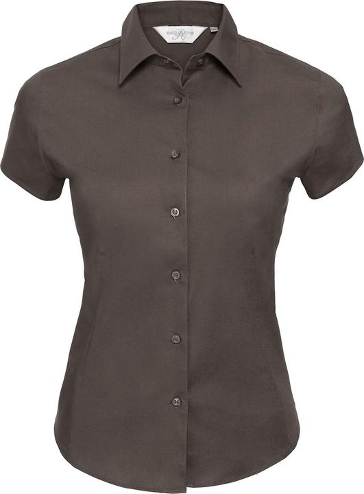 Immagine prodotto Russell Camicia Aderente Facile Manutenzione Maniche Corte Donna (XS)
