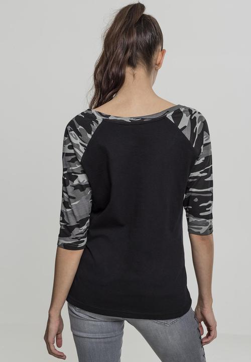 Image du produit Urban Classics Ladies 3/4 Contrast Raglan Tee (XS)