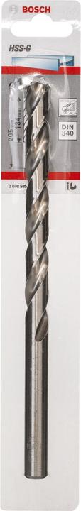 Actual product image Bosch Professional Zubehör Metal drill HSS-G, DIN 340, 12 x 134 x 205 mm, 1-pack (12 mm)