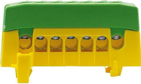 Produktbild Pollmann Verteilerklemme PE7-F2 grün Schutzleiterklemme 7x16mm² 202026