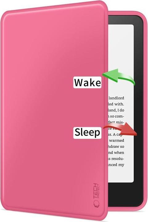 Image du produit Tech-Protect SmartCase pour Amazon Kindle Paperwhite 6 / Colorsotf / Signature Edition - Rose (Kindle Paperwhite 6)