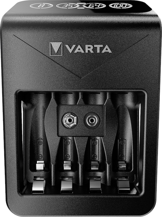 Actual product image Varta LCD Plug Charger+ (1 pcs., AA, 2100 mAh, Battery + charger)